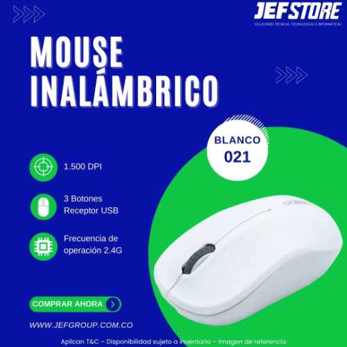 MOUSE FW-021 BLANCO