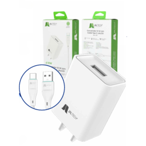 CONVERTIDOR 10W CON CABLE TIPO C