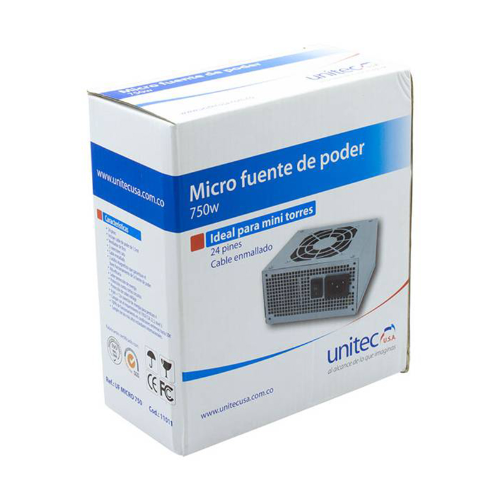 MICRO FUENTE DE PODER MOD UF MICRO 750