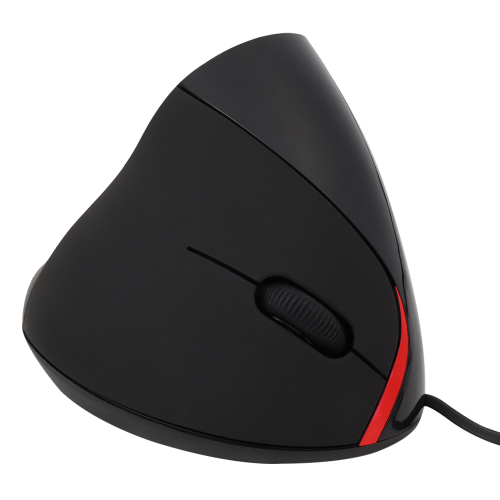 MOUSE VERTICAL CABLE FUT USB COLOR NEGRO