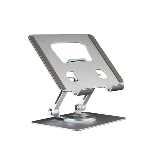 SOPORTE ALUMINIO PARA TABLET PLEGABLE CON ROTACION 360 KSC 1163