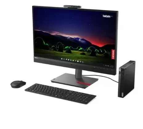 PC LENOVO TINY THINKCENTRE NEO 50Q GEN 4 - INTEL CORE I5 13420H - 8GB DDR4 - 256GB SSD - NO DVD - FREEDOS  MONITOR 23,8" FHD E24-30 - 12LN007JLD
