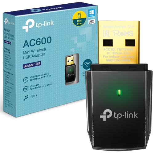ADAPTADOR WIFI 600AC T2U