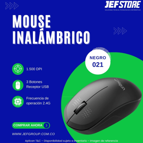 MOUSE FW 021 NEGRO