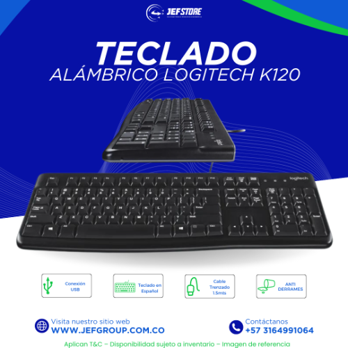 TECLADO LOGITECH K120