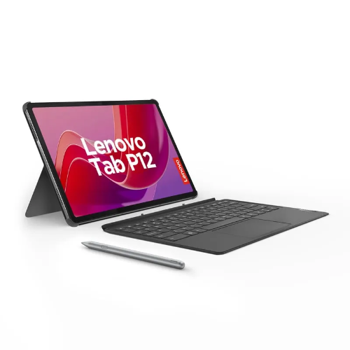 TABLET LENOVO P12 TB370U PANTALLA 12,7" PULGADAS 3K CONECTIVIDAD SOLO WIFI MEMORIA 8GB + ALMACENAMIENTO 256GB COLOR GRIS INCLUYE TECLADO Y
LAPIZ