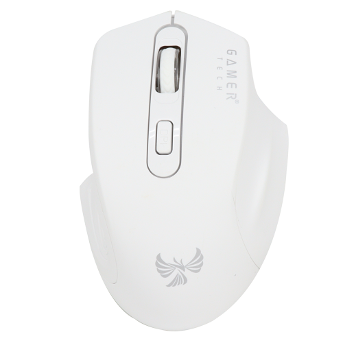 MOUSE GAMER INALÁMBRICO BLANCO