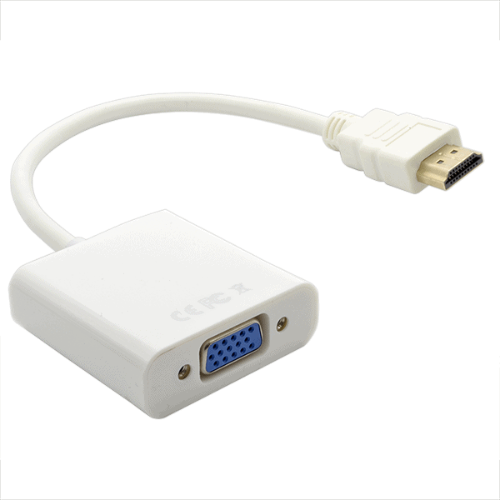 CONVERTIDOR HDMI A VGA PUNTA DORADA