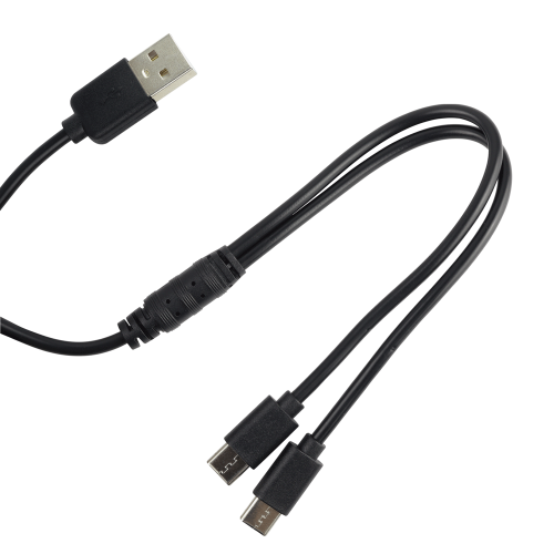 CABLE CARGA CONTROL PS5 2EN1 TIPO C 2M