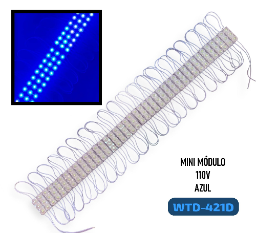 Mini led azul 110v