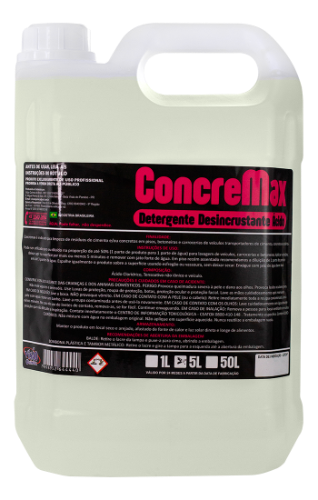 CONCREMAX 5L - VISÃO QUÍMICA