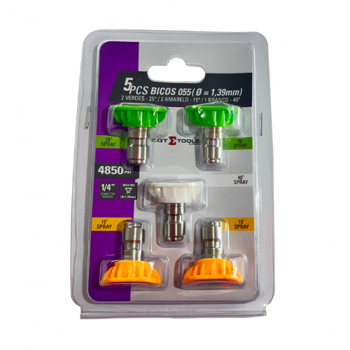JOGO 5 BICOS 055 STG 1,39MM