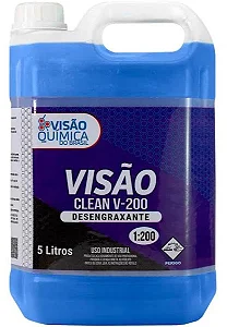 DESENGRAXANTE ALCALINO 1-200 5L VISÃO QUIMICA