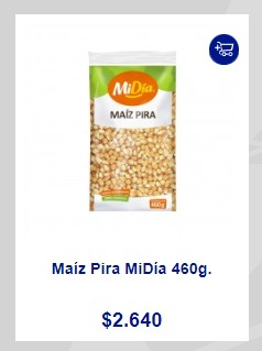 Maíz Pira MiDía 460g.