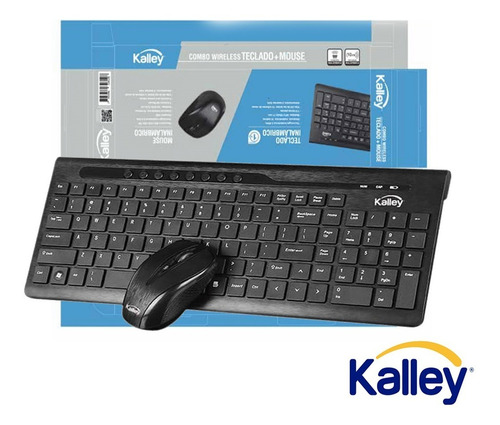Combo KALLEY Inalámbrico TecladoMouse