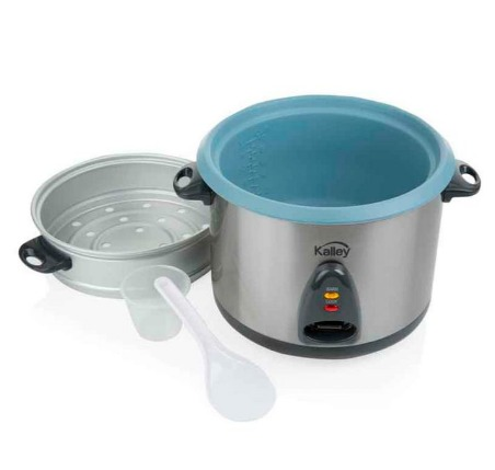 Olla Arrocera LUJO 1 KALLEY 7 Tazas K-RCS14 Plateado