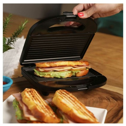 Sanduchera KALLEY K-SMP200N Panini Negro