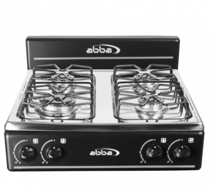 ESTUFA DE MESA ABBA ST4005 4 PUESTOS GAS NATURAL QA