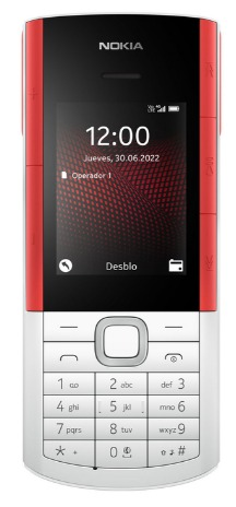 telefono Celular Nokia 5710XA Blanco  Audifonos Bluetooth