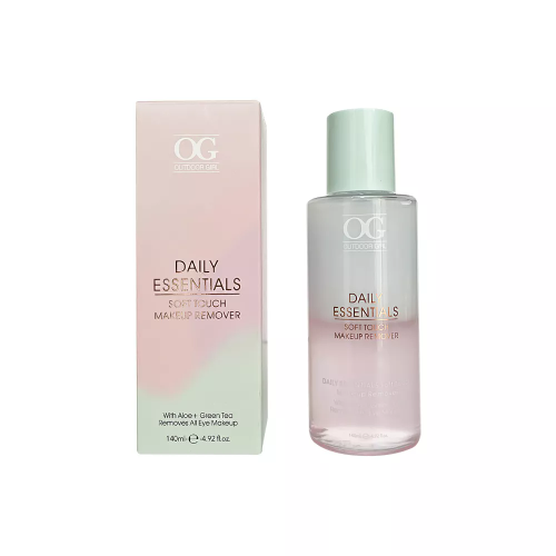 desmquillante  bifasico rosado de la marca de og cosmeticos
