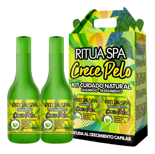 kit cuidado natural crece pelo ritual spa 250ml