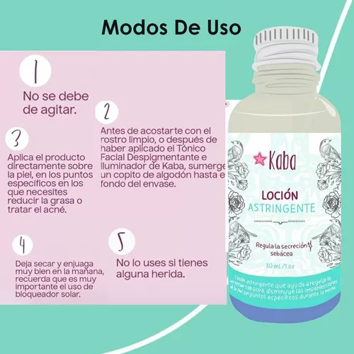 Loción astringente kaba 30ml