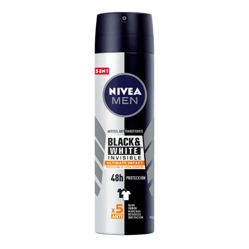 desodorante nivea aerosol black white