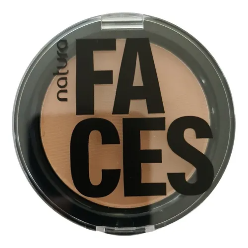 polvo compacto claro , faces natura