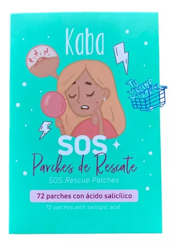 sos parches de rescate kabapara el acne