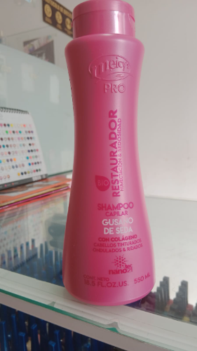 meicy shampo gusano de seda restaurador 550ml