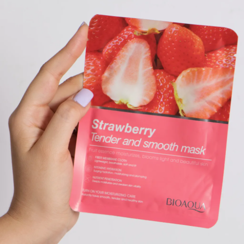 mascarilla en velo surtido fresa,vitamina e