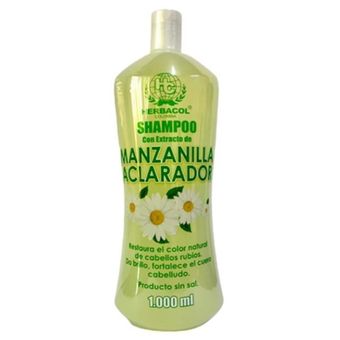 shampoo herbacol  manzanilla aclarador 1000ml