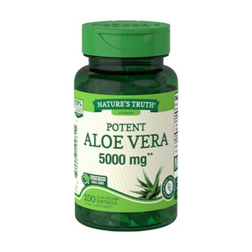 capsulas de aloe vera  y vitamina e