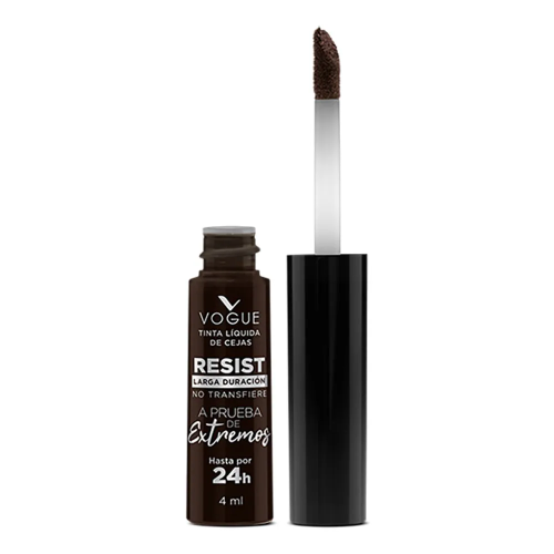 vogue tinta  liquida para cejas cafe y caoba