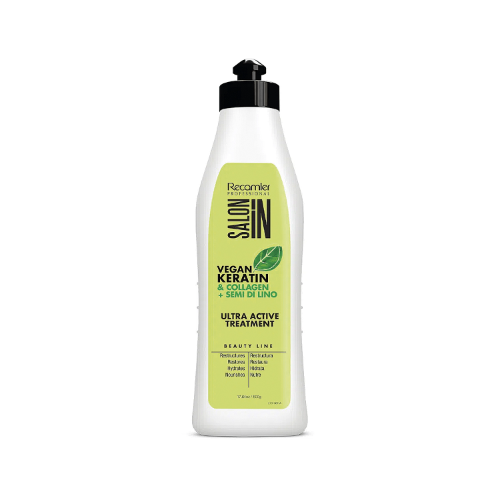 keratina de semilla de lino tratamiento  vegano 400ml recamier