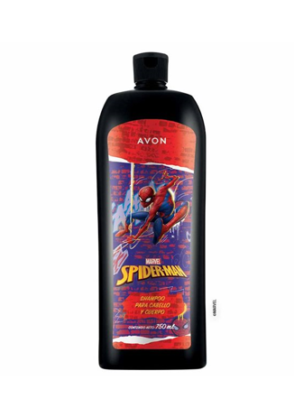 set *2 de shampo y colo ia de spiderman de avon
