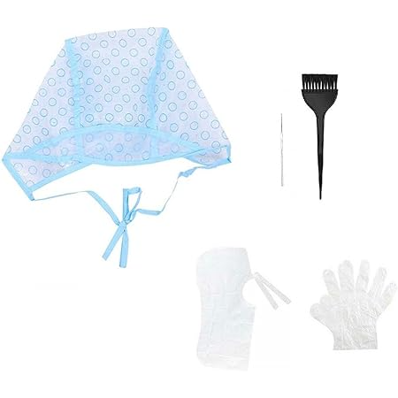 kit de gorro para mechas con brocha y aguja