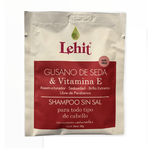 Lehit shampoo gusano de seda 30g