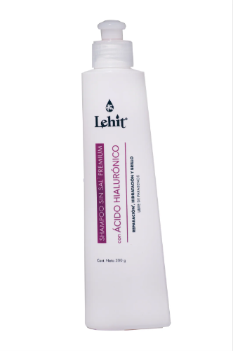 Lehit shampoo premiun con ácido hialurónico 300g