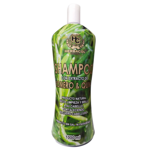 shampoo herbacol romero y quina 1000ml