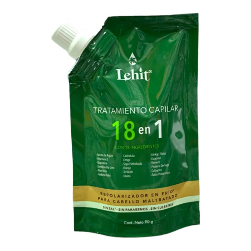 lehit tratamiento capilar 18 en 1 pack 90ml