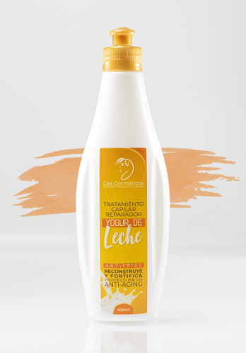 tratamiento yourt de leche reparador gess con baba de caracol 400ml