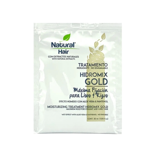 tratamiento hidratante hidromix gold amarillo natural hair 30 ml