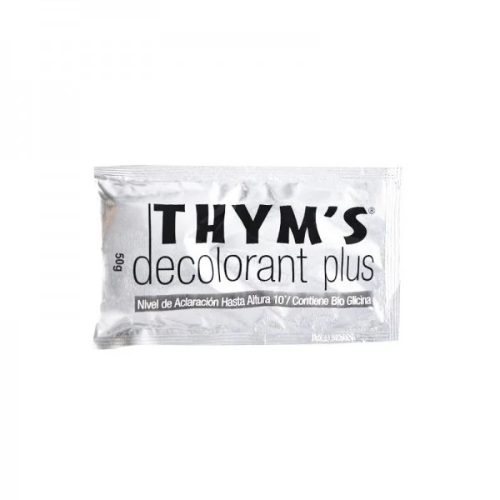 thyms decolorante ultra white y decolorante plus tradicional 50 gr