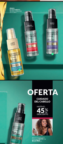 serum hidratante , reconstrucion variedad avon  pedido