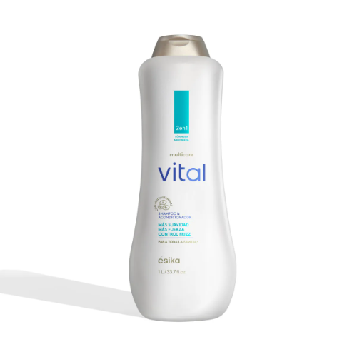 shampo de esika multicare vital de 1 litro