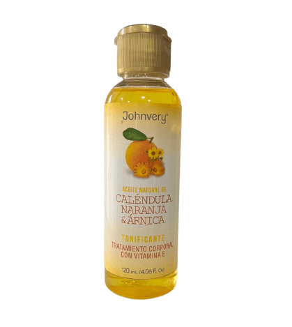 jhonvery aceite de calendula ,naranja,arnica130ml