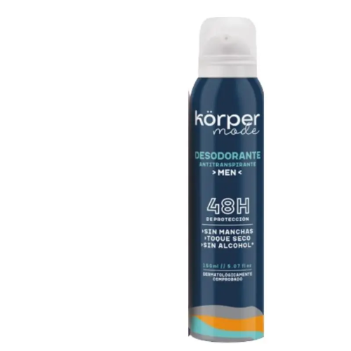 desodorante en aerosol korper