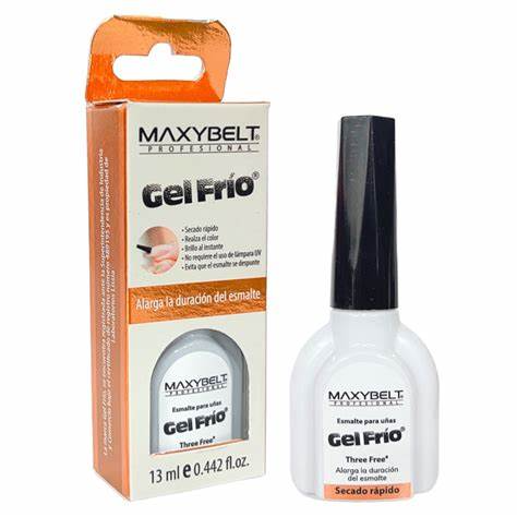 esmalte brillo gel frio maxibelt