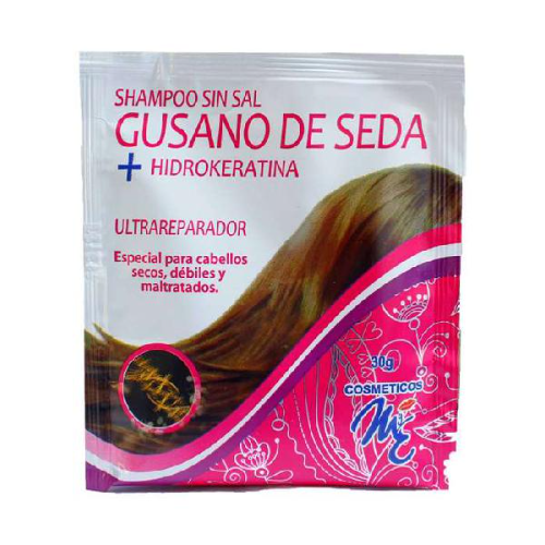 mye shampo gusano de seda 30g